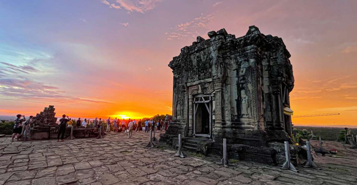 Siem Reap: Full Day Angkor Wat Temple Experience With Sunset - Transportation and Inclusions