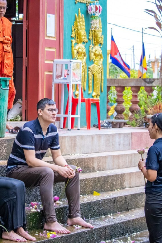 Siem Reap: Khmer Water Blessing by Monk and Lotus Farm Visit - Cultural Insights