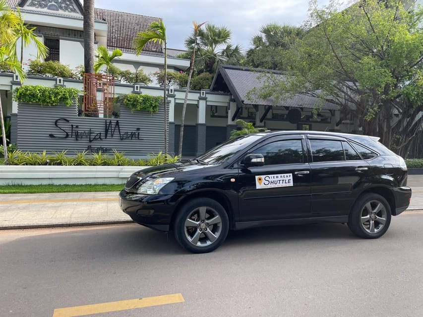 Siem Reap: Private City Transfer to Airport (SAI) by SUV - Driver and Vehicle Features