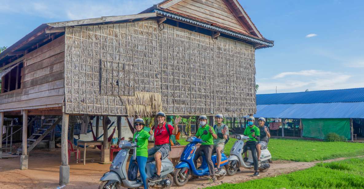 Siem Reap: Sunset Guided Vespa Tour & Local Villages - Detailed Itinerary