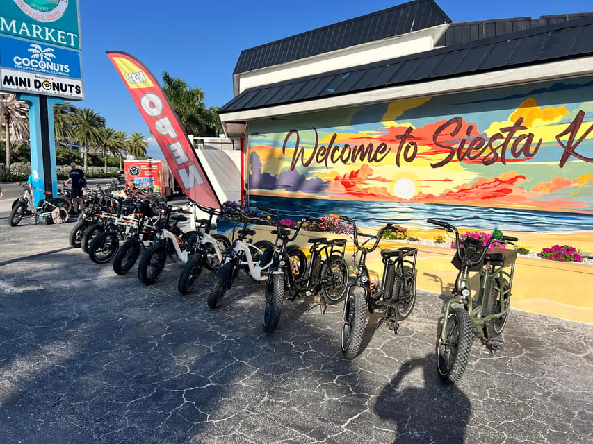 Siesta Key: Electric Bike Sunset Tour - Meeting Point and Logistics