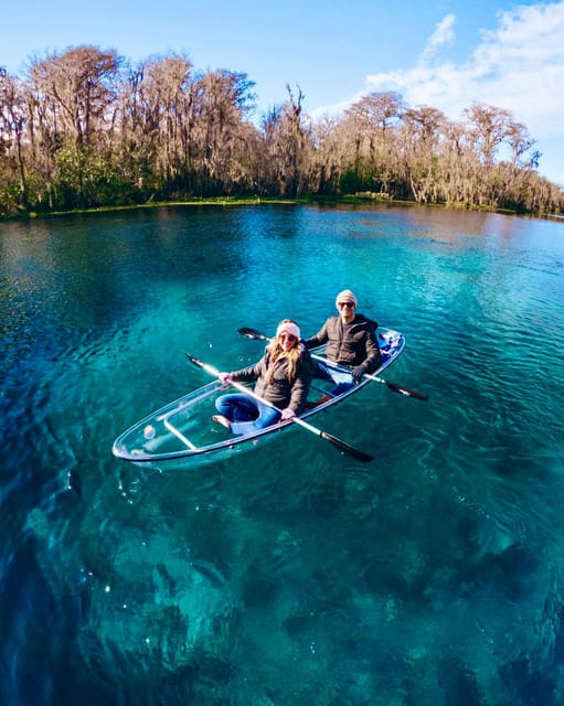 Silver Springs: Clear Kayak Manatee Season Tour - Inclusions