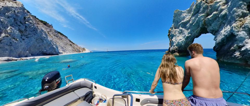 Skiathos: Private Lalaria Beach and Caves Speedboat Tour - Experience Details