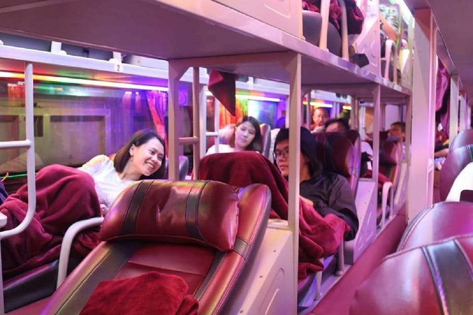 Sleeper Bus Hanoi - Sapa - Hanoi - Onboard Comfort and Amenities