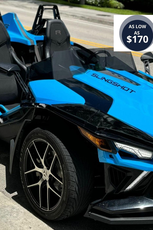 Slingshot-R Experience in Miami - Vehicle Experience and Features