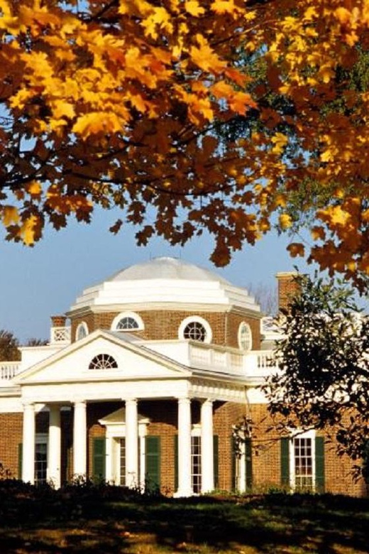 Small Group 1-Day Tour: DC to Thomas Jefferson's Monticello - Itinerary Highlights