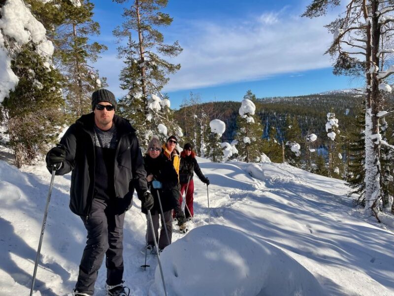 Snowshoeing in Levi - Itinerary and Transportation