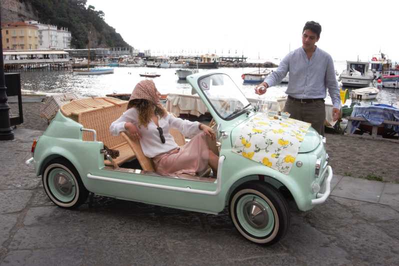 Sorrento: Sunset Experience in a Classic Fiat 500 - Booking Process