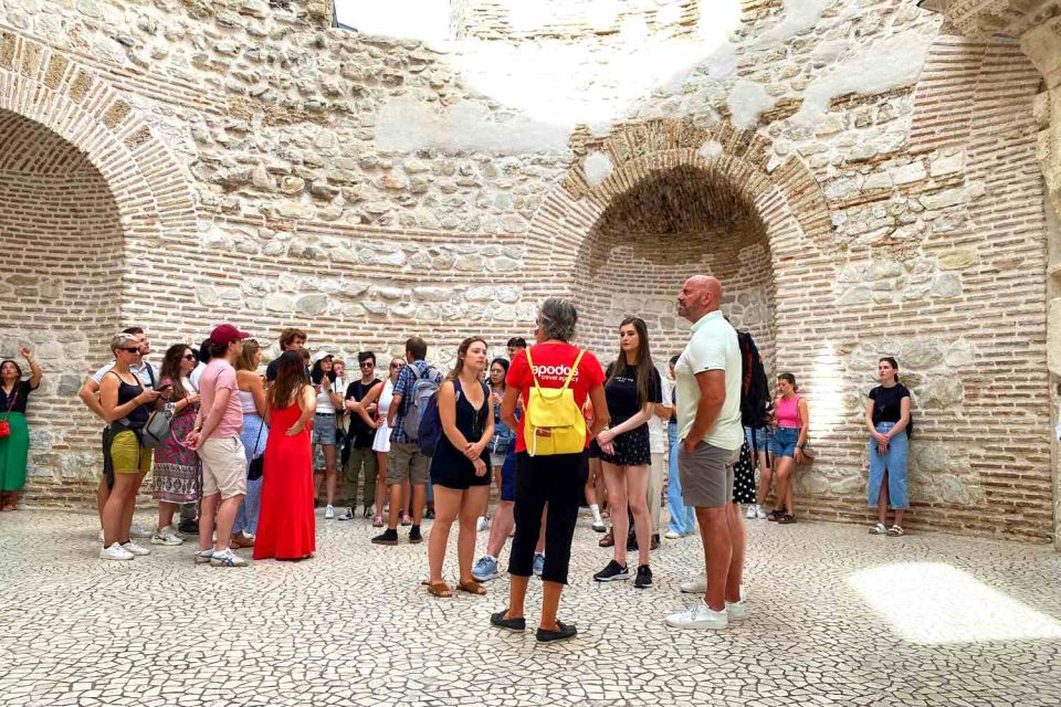 Split: Diocletians Palace & Old Town Guided Walking Tour - Guided Experience