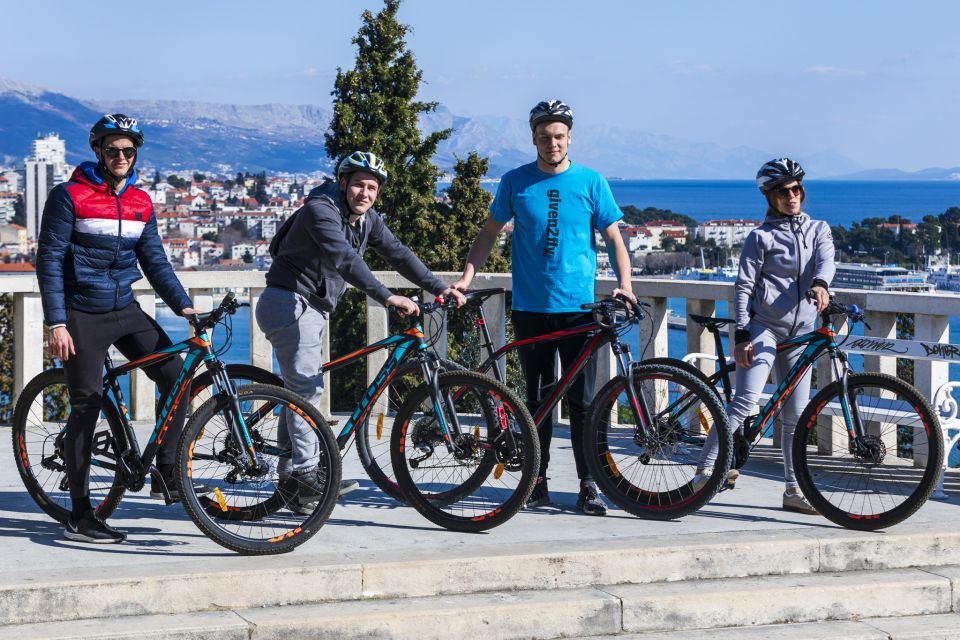 Split: Old Town and Marjan Park Bike Tour - Itinerary