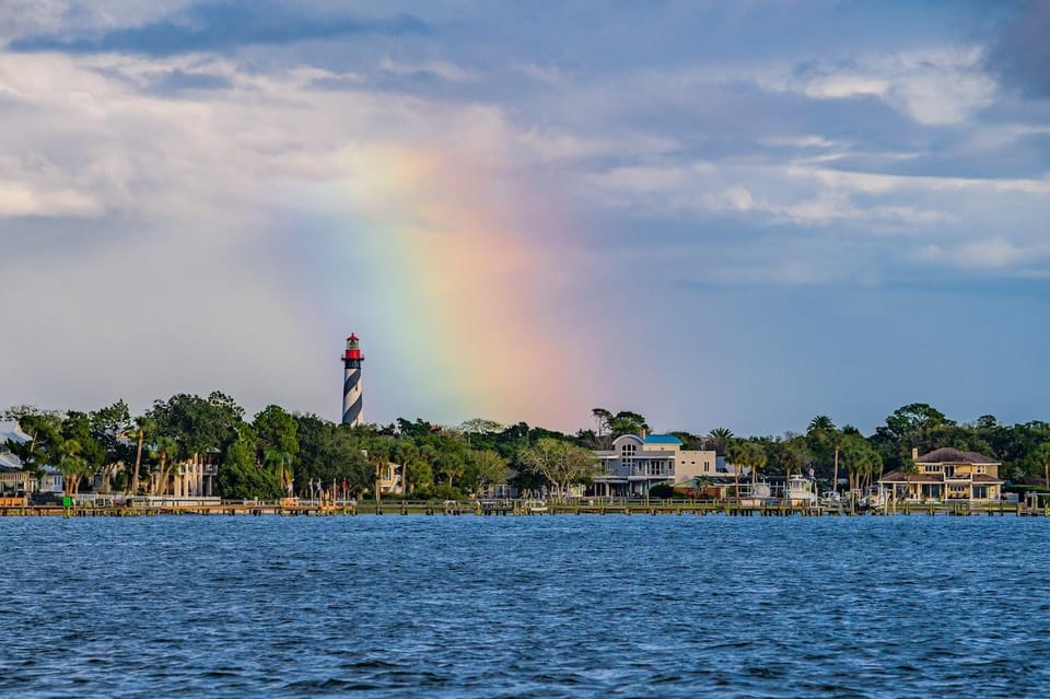 St. Augustine: Nights of Lights Sunset Sail With Drinks - Food and Beverages