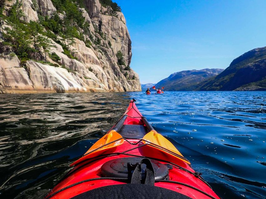 Stavanger: Guided Kayaking in Lysefjord - Whats Included