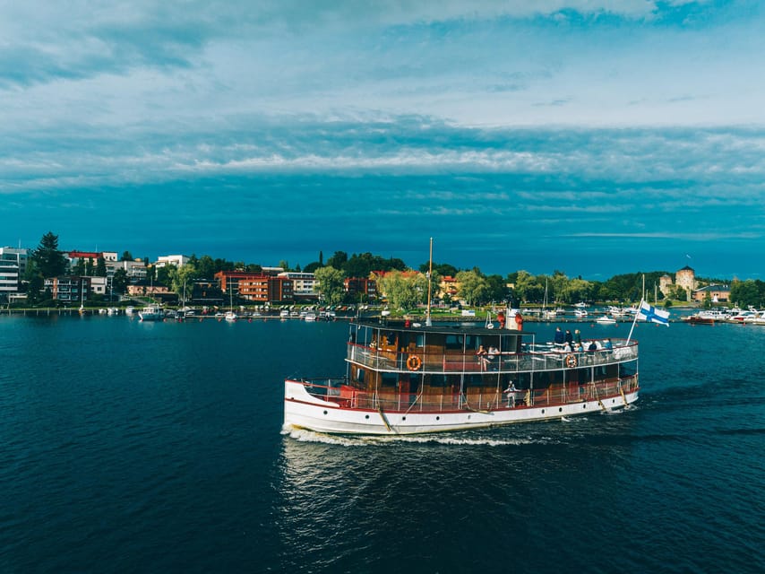 Steam Ship Cruise Savonlinna Lake Saimaa - Booking Process