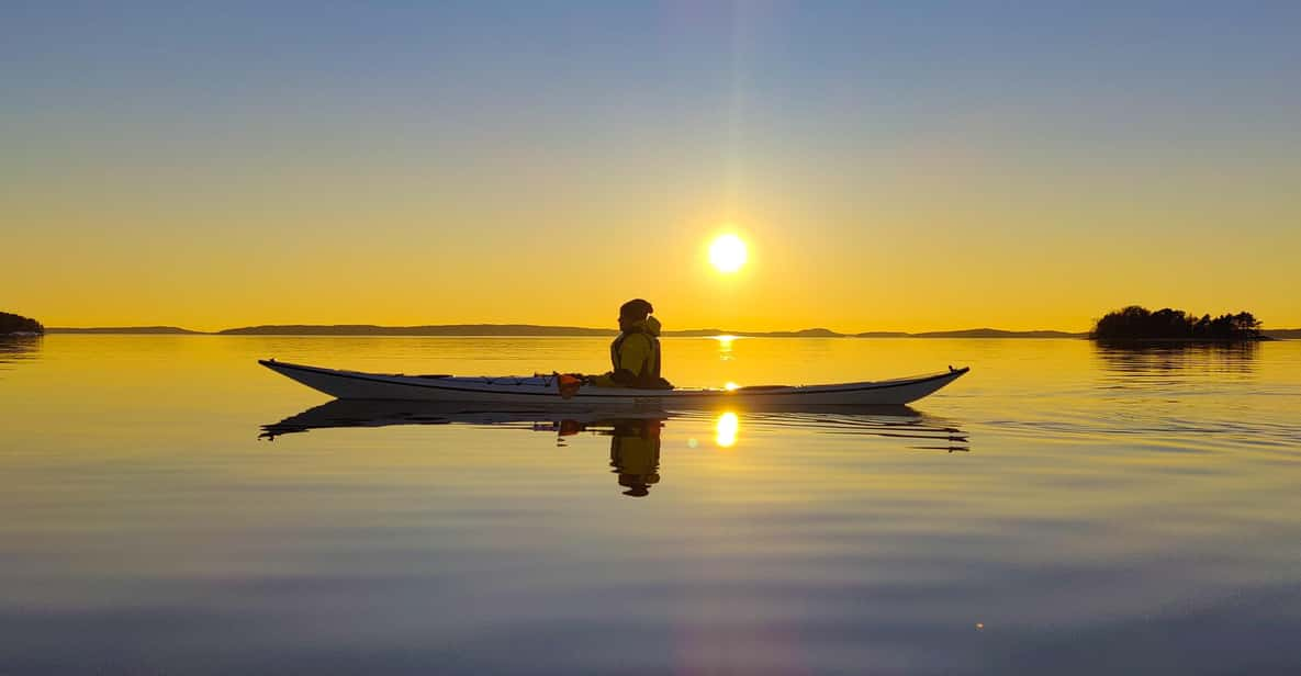 Summer Evening in a Sea Kayak, Turku Archipelago - Duration and Group Size