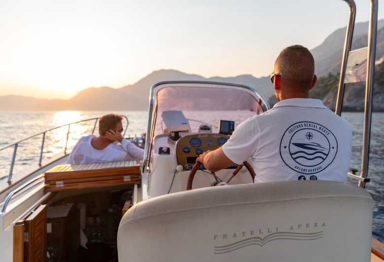 Sunset Tour by Private Boat From Positano, Praiano or Amalfi - Experience Highlights