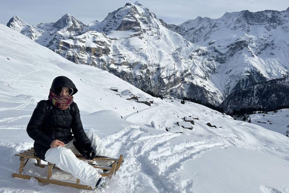 Switzerland: Private Sledging Day Tour - Inclusions