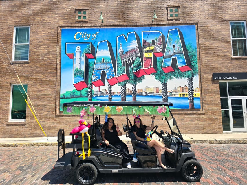 Tampa: Guided Private City Tour in a Luxury Golf Cart - Important Information for Participants