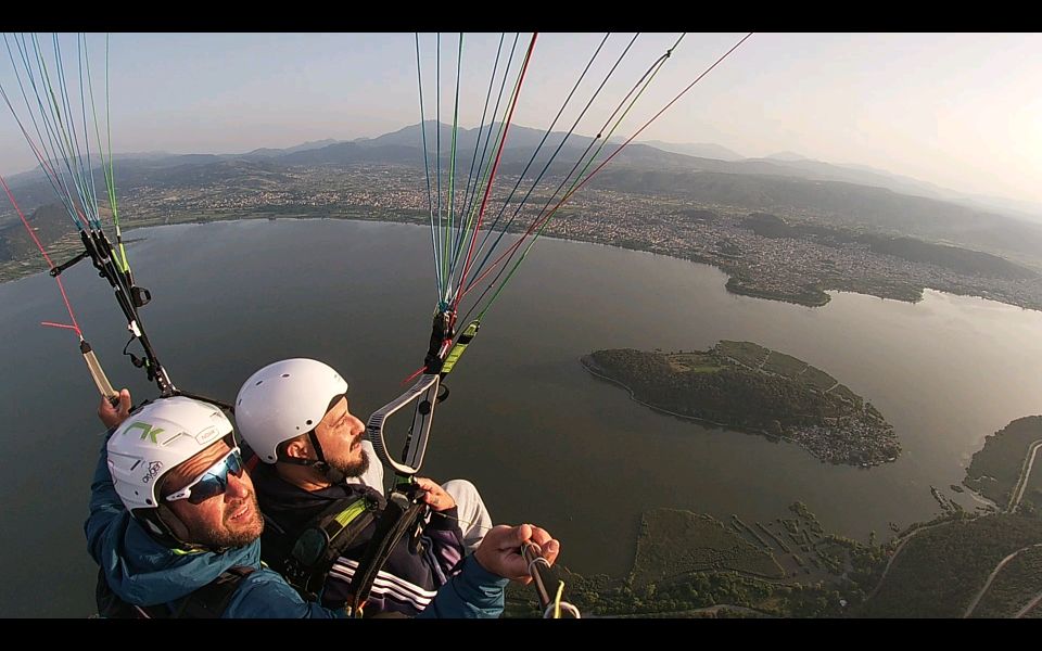 Tandem Flight With Paramotor From Above Ioannina Zagori - Safety and Restrictions