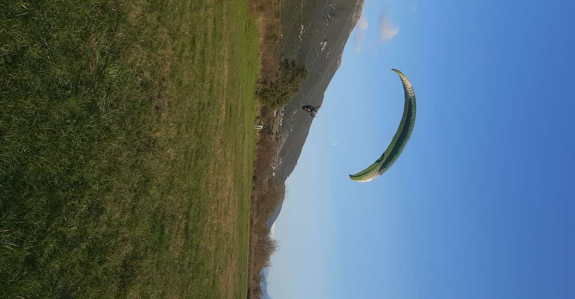 Tandem Paragliding Above Ionian Sea Syvota - Scenic Views