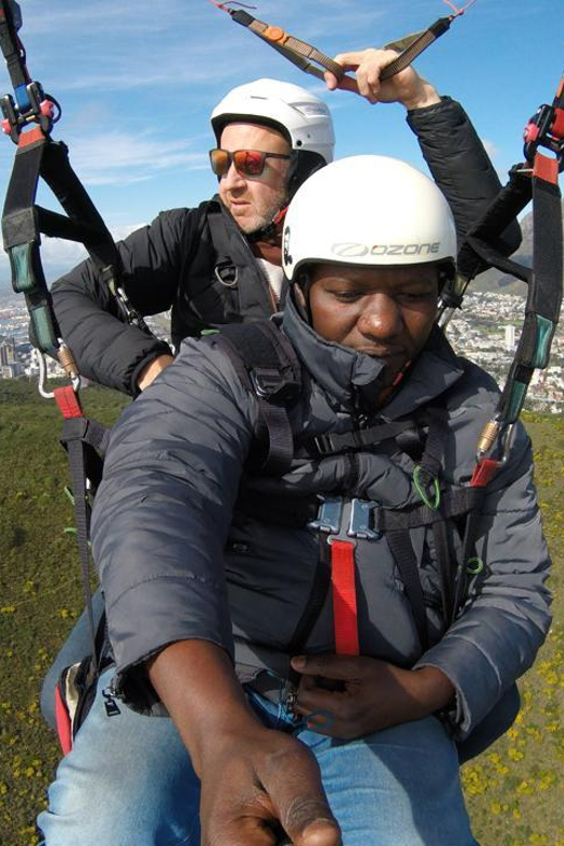 Tandem Paragliding, Green Market and Constantia Wine Tasting - Exploring Green Market Square