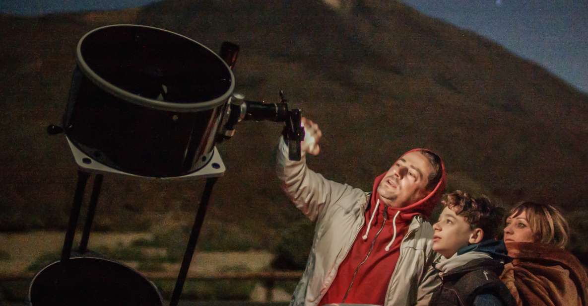 Teide National Park: Guided Large Telescope Stargazing Tour - Stargazing Experience