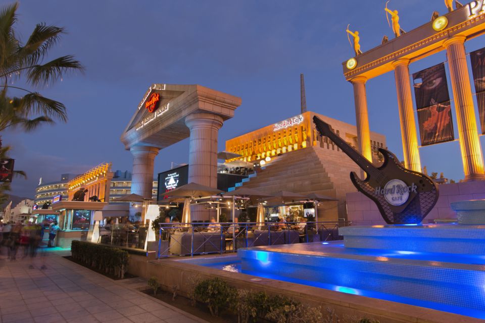 Tenerife: Hard Rock Cafe Set Menu Lunch or Dinner & Drink - Booking and Accessibility