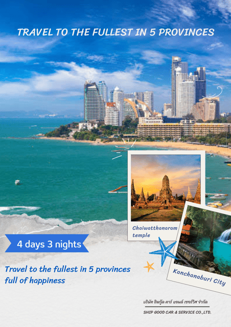 Thailand Travel Trip (5provinces 4days 3nights) - Itinerary Day 4: Kanchanaburi