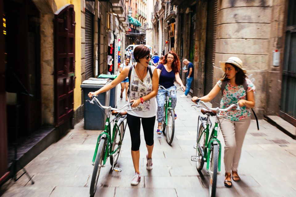 The Beauty of Barcelona by Bike: Private Tour - Language and Group Type