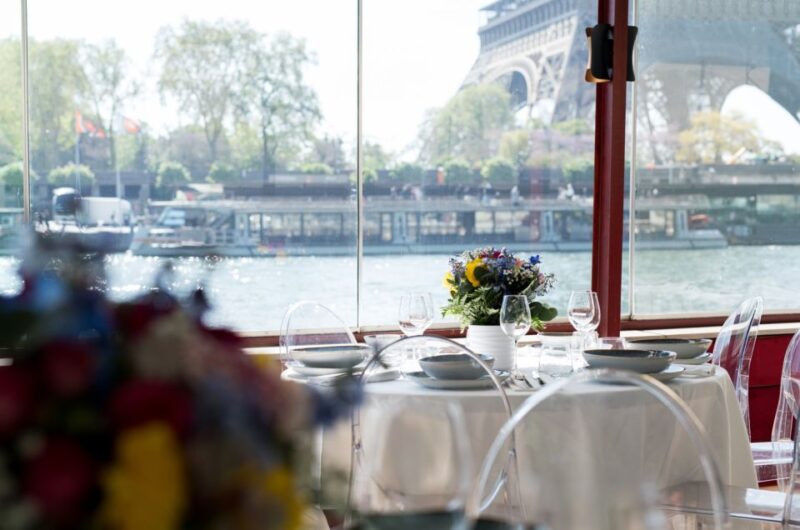 Theo Boat/Paris : Lunch Cruise on the Seine With Rooftop - Dining Experience Highlights