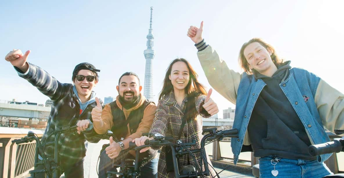 Tokyo: 3-hour Guided E-Bike Tour of the Citys Hidden Gems - Tour Route Details