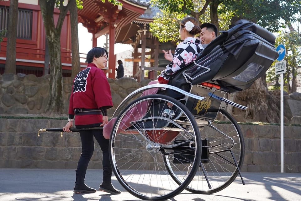 Tokyo: Asakusa Private Tour by Rickshaw - Inclusions and Exclusions