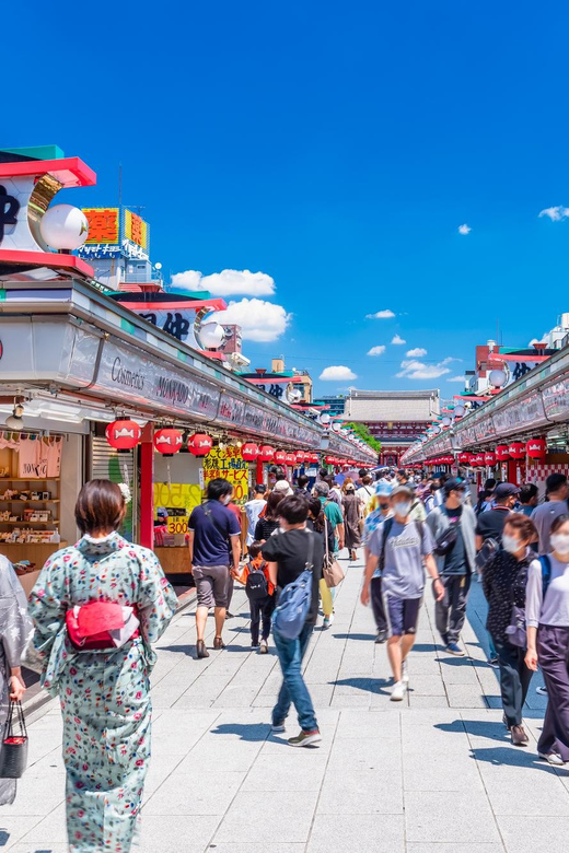 Tokyo : Asakusa Sumida River Walk to Senso-Ji Temple Tour - Scenic Walk Along the River