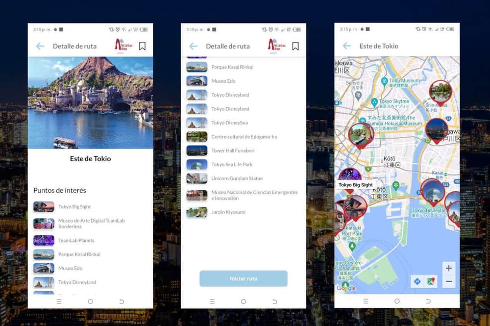 Tokyo Self-Guided App With Multi-Language Audio Guide - Tour Routes and Points of Interest