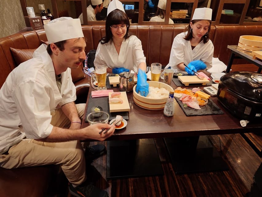 Tokyoshinjukuyasukuni : Sushi Making Class With Sake Tasting - Dietary Considerations