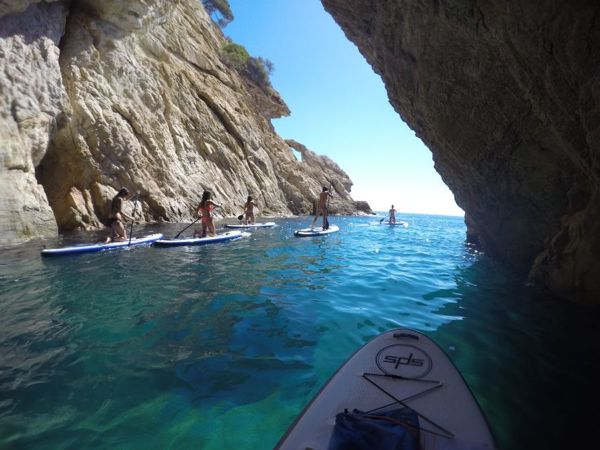 Tossa De Mar: Paddle Surfing and Cave Tour - Experience Highlights