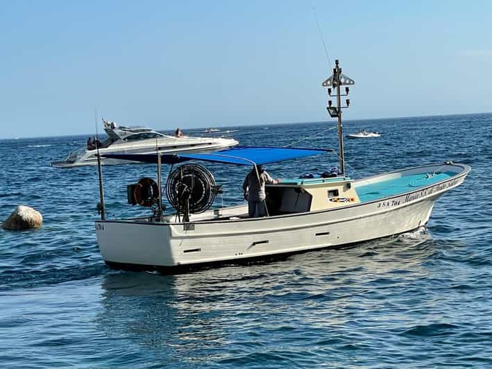 Traditional Gozzo - Boat Tour - Amalfi Coast - Maria S.S. - Itinerary Highlights