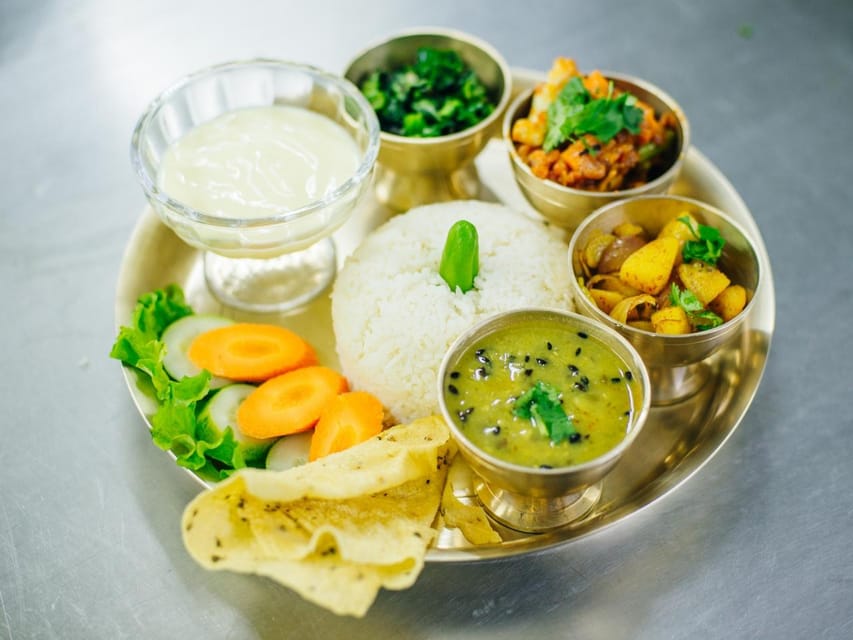 Traditional Nepali Thali Dining at AtomiX Bar and Grill - Inclusions and Additional Offerings