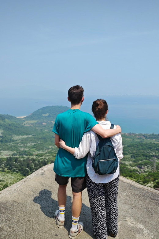 Transfer Hoi An to Hue via Hai Van Pass, Lang Co Beach - Marble Mountains Exploration