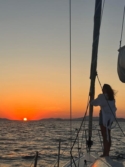 Trogir: Sunset Sailing - Onboard Experiences