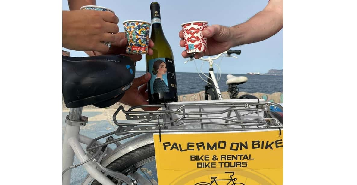 Uncovered Palermo Bike Tour With Wine Tasting - Experience Details