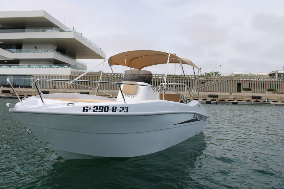 VALENCIA BOAT WITH LICENSE - Included Activities and Equipment