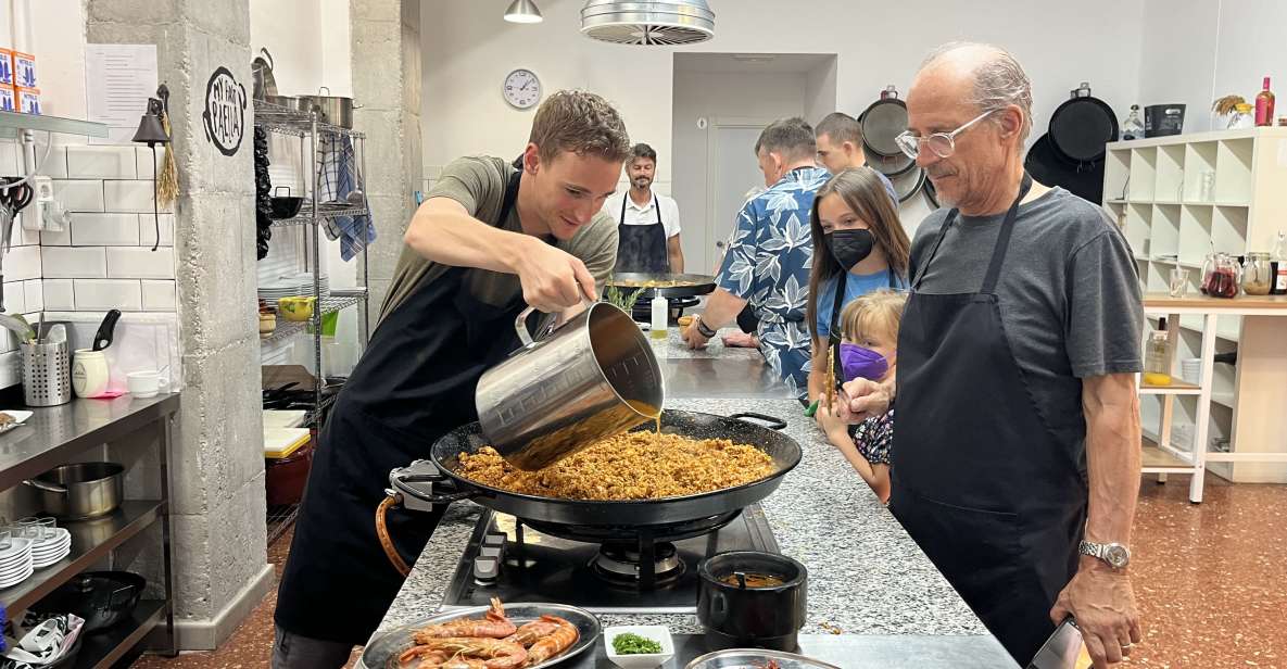 Valencia: Paella Workshop, Tapas and Ruzafa Market Visit - Paella Options