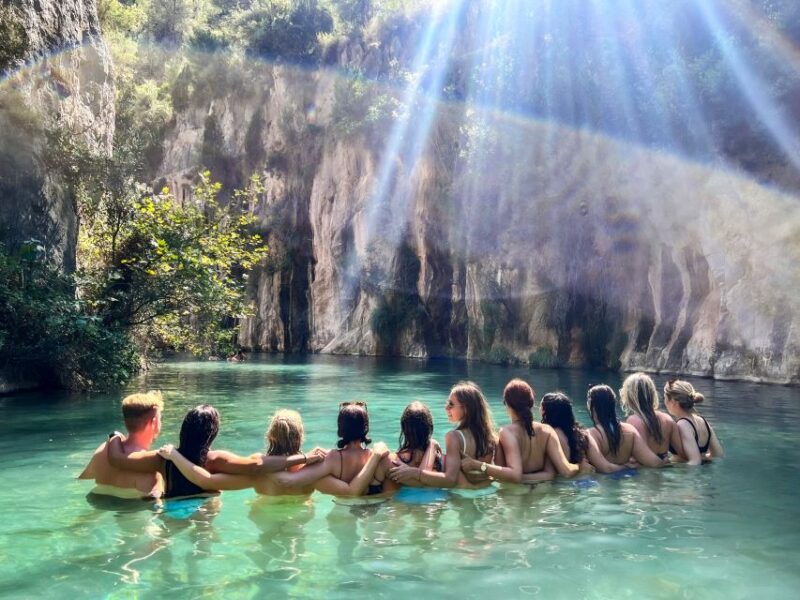 Valencia: Waterfalls and Thermal Springs Tour With Swimming - Included Activities