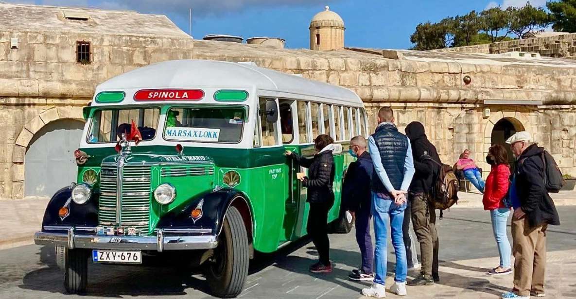 Valletta: Sunday Vintage Bus to Marsaxlokk - Itinerary and Departure Times