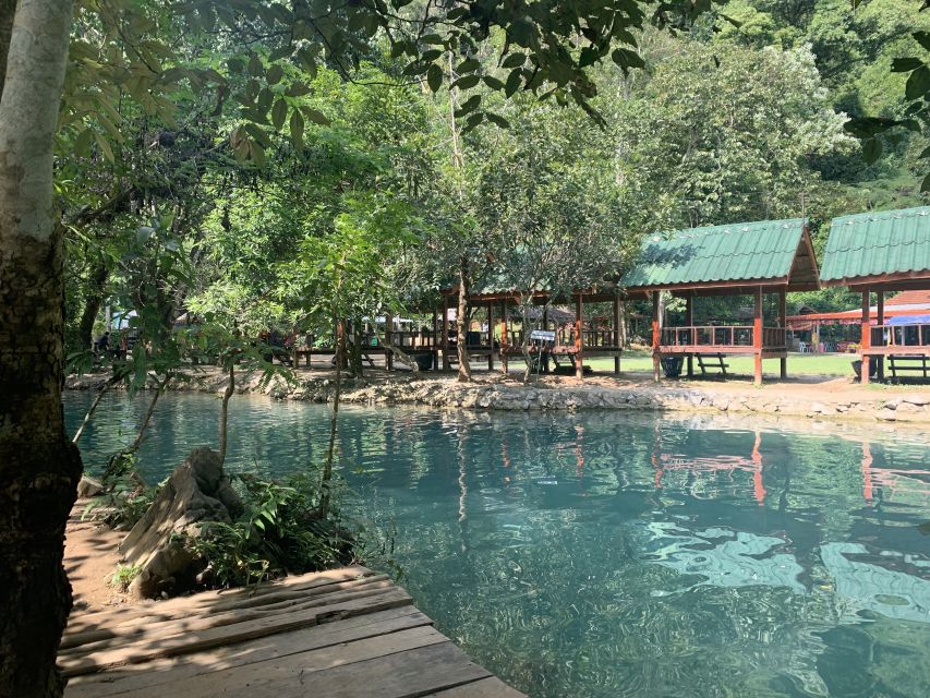 Vang Vieng: Blue Lagoon and Countryside Bike Tour With Lunch - Key Attractions