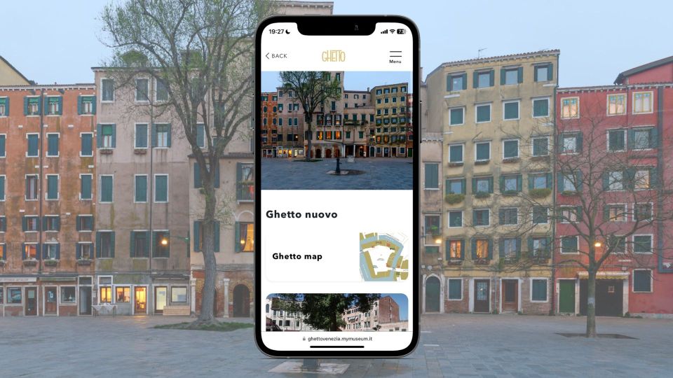 Venice: Digital Audio Guide Tour of The Jewish Ghetto - Features of the Digital Guide