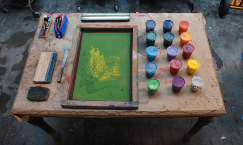 Venice: Screenprint Workshop in a Historic Atelier - Reservation Process