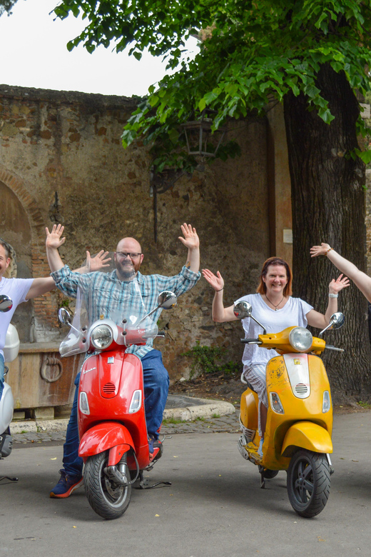 Vespa Tour - Roma on the Vespas - Itinerary Highlights