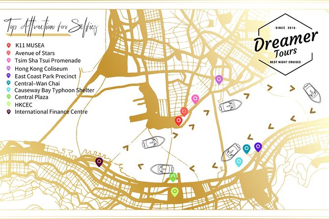 Victoria Harbour Yacht Night Cruise - DREAMER - Booking Information and Prices