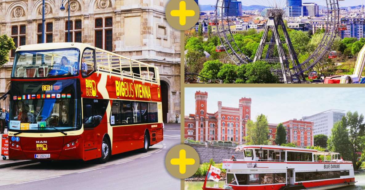 Vienna: City Bus Tour With River Cruise & Ferris Wheel - Tour Inclusions